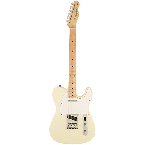 Squier by Fender Affinity Telecaster Beginner Electric Guitar - Maple Fingerboard, Arctic White