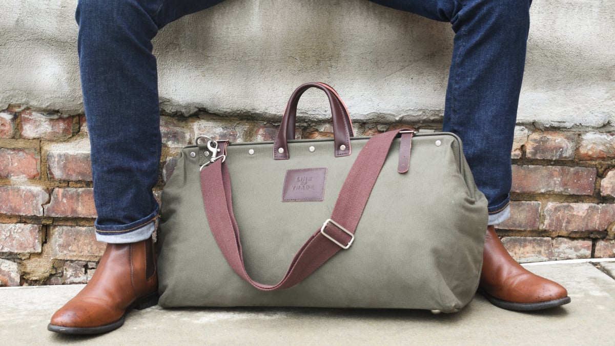 Bespoke Post Review Model Sitting with The Weekender
