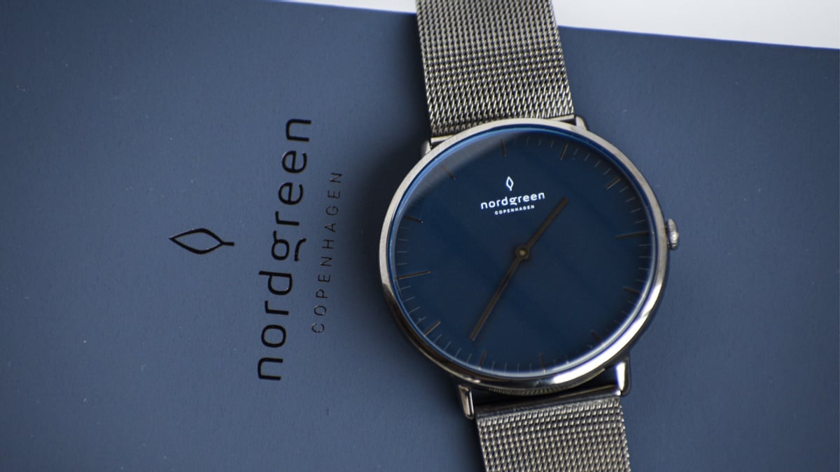 Best Watches for Men Under 200 Nordgreen Native Blue Dial on Mesh