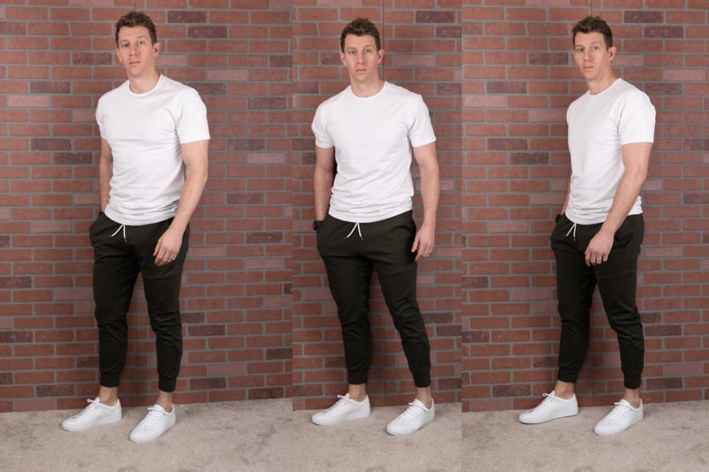 BYLT T shirt Fit demonstration