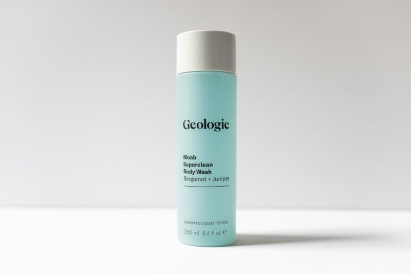 geologie moab superclean body wash bergamot juniper