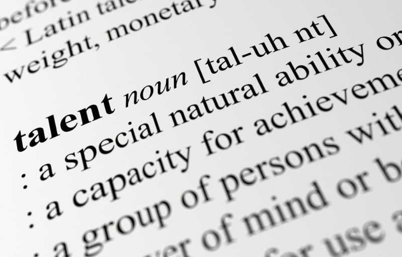 Im Not Good at Anything Graphic of Talent Definition