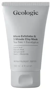 Geologie Micro Exfoliator & 3 Minute Clay Mask
