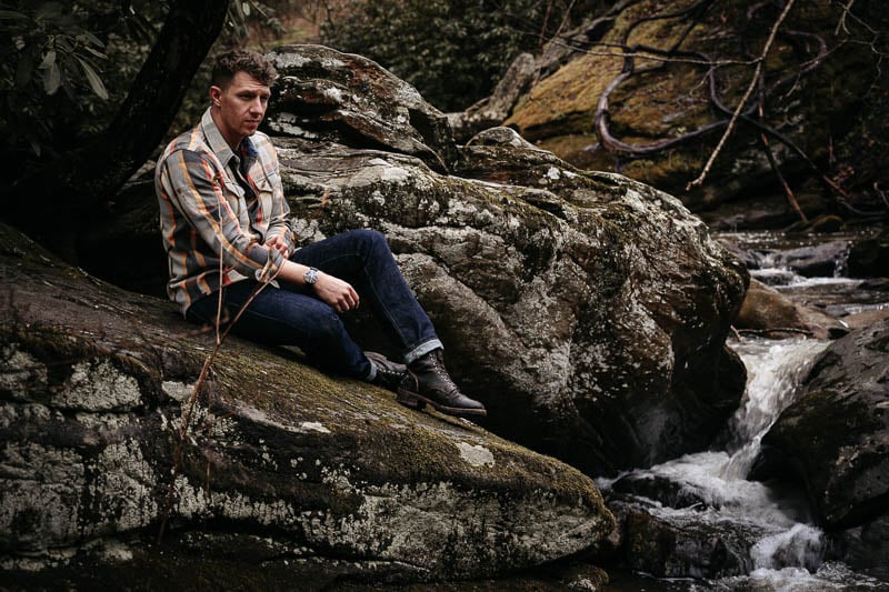 Outerknown sea jeans and blanket shirt