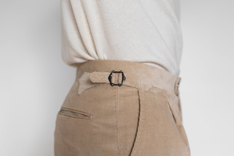 Suitsupply Custom Suit side adjuster detail