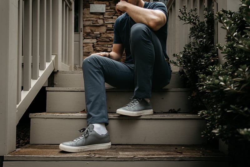 Western Rise Evolution Pant stretch demonstration
